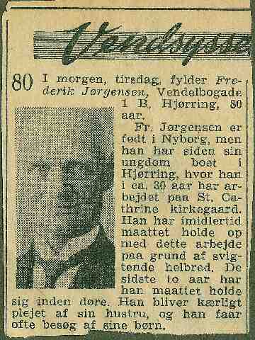 Jens Frederik Wilhelm Jørgensen ¤