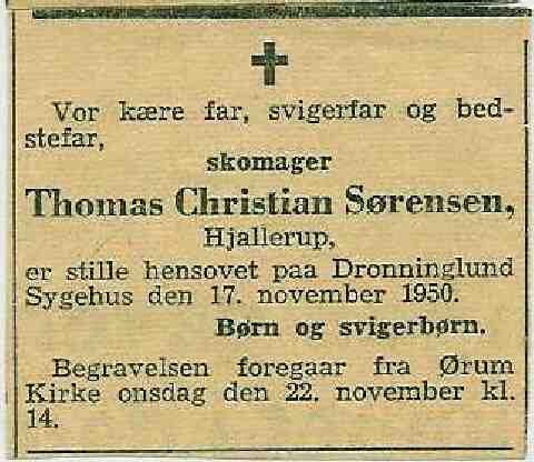 Thomas Christian Sørensen ¤